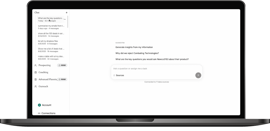 Laptop with illustrative information.